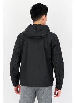 Champion Men Sportswear Fit Training Jacket, Black  - Image 4