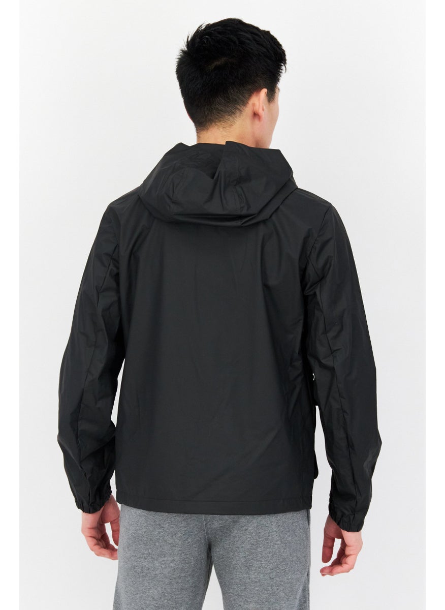 Champion Men Sportswear Fit Training Jacket, Black  - Image 4