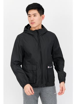 Champion Men Sportswear Fit Training Jacket, Black  - Image 1
