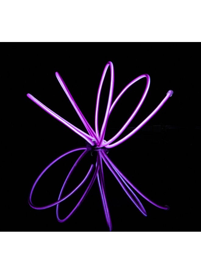 NIBEMINENT Portable LED strip Light Cabinet Lamp 2 AA Cell Powered Operated 3m Fluorescent Green 18X5X12cm - Image 4