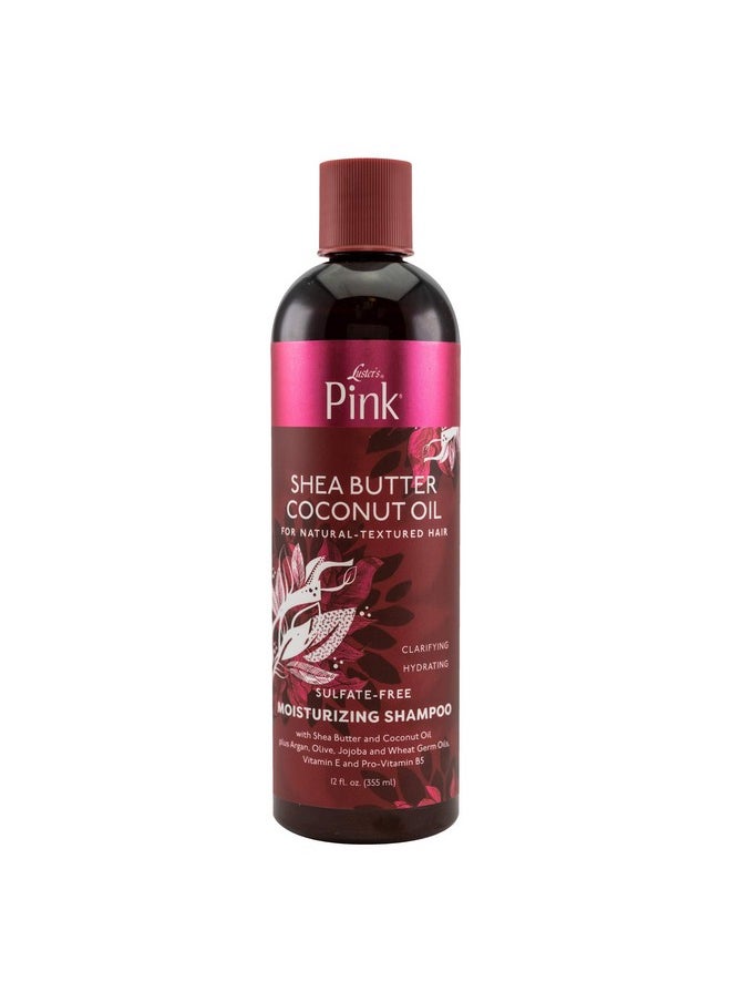 Luster's - Pink Shea Butter Coconut Oil Sulfate Free Moisturizing Shampoo 12 Oz - Image 1