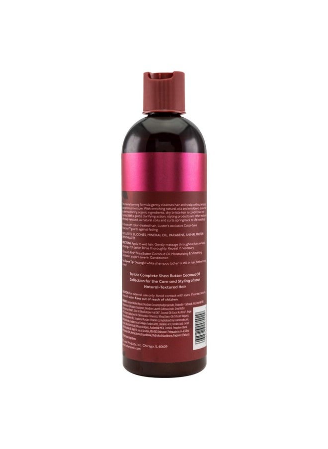 Luster's - Pink Shea Butter Coconut Oil Sulfate Free Moisturizing Shampoo 12 Oz - Image 1