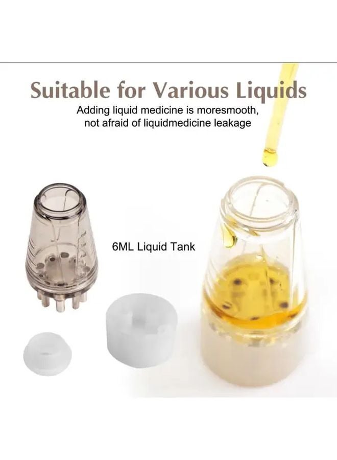 Transparent Gray Scalp Massager Comb With Essential Oil Applicator Hair Growth Anti Loss Tool - Image 2