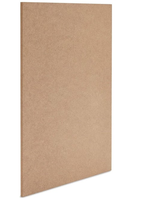 RACO MDF Wood Sheets for Crafts Engraving Painting Interior Design Plain MDF Board for DIY Projects 100 x 100 cm