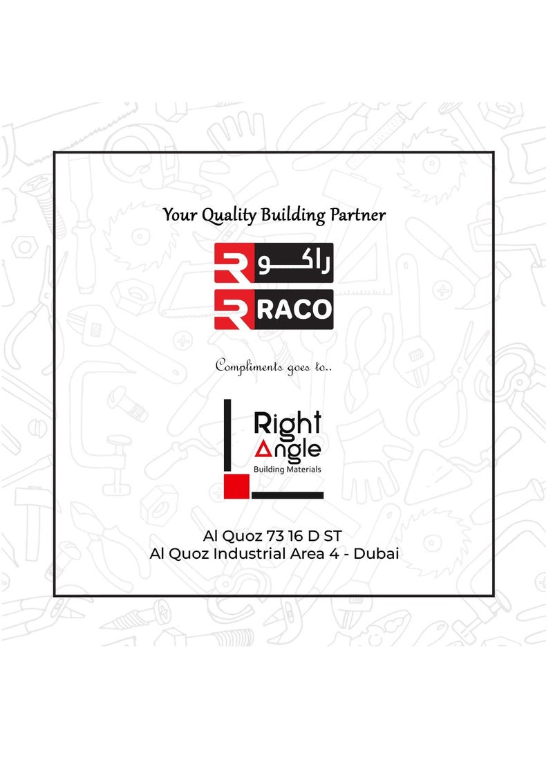 RACO MDF Wood Sheets for Crafts Engraving Painting Interior Design Plain MDF Board for DIY Projects 100 x 100 cm