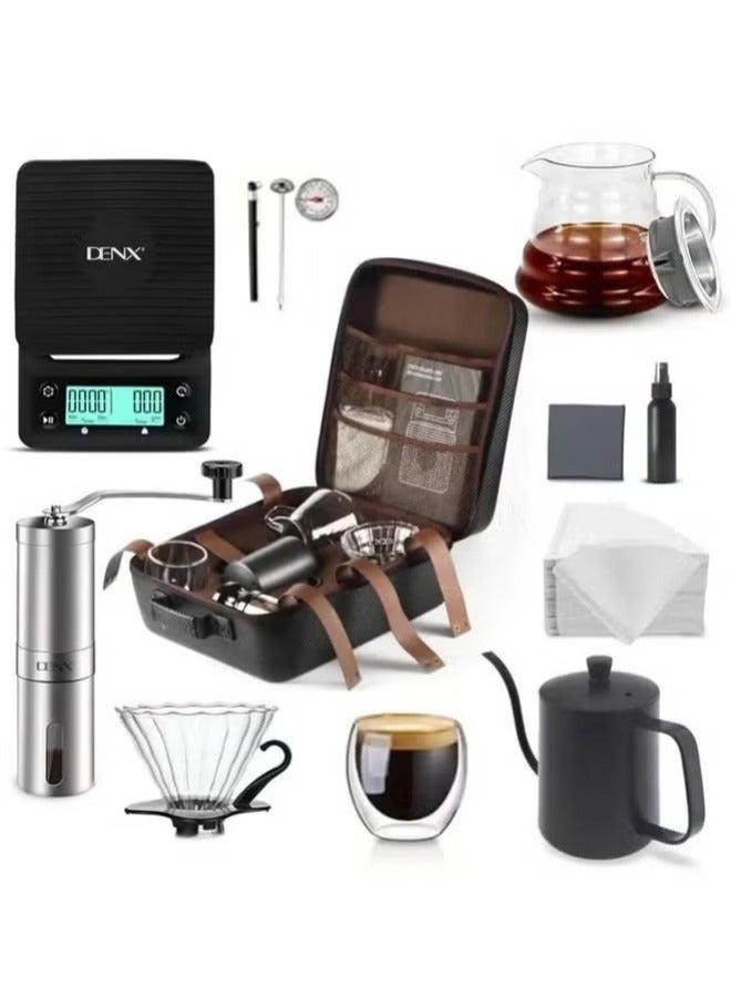 Denx Complete Portable Specialty Coffee Kit – The Ultimate All-in-One Barista Set for Brewing the Perfect Cup Anytime, Anywhere - Image 2