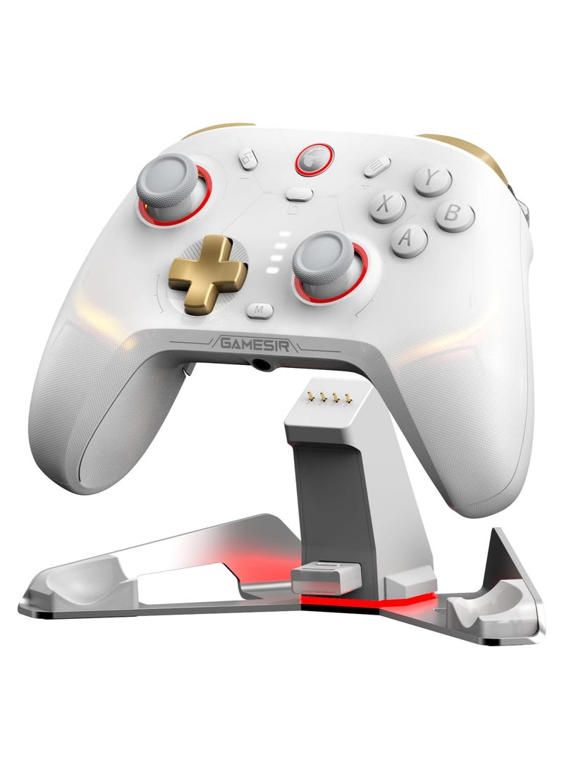 جيم سير وحدة تحكم لاسلكية متعددة المنصات Cyclone 2 - عصي تحكم كهرومغناطيسية ومفاتيح تأثير هول، وحدة تحكم ألعاب بزاوية 6 محاور لجهاز Switch/PC/iOS/Android/Steam - Image 1