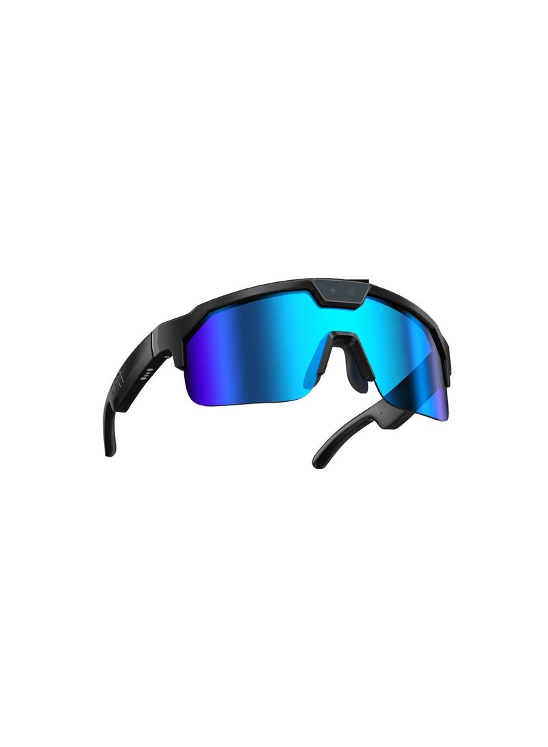 ZESITH Ice Blue AI Smart Translation Sunglasses 800W Pixel Camera Video Recording Outdoor Sports Cycling Fishing Glasses - Image 1