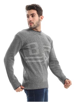 Caesar Wool Mens Pullover With Multi Design  - Image 2