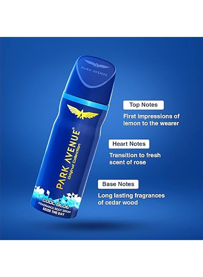 Park Avenue Classic Cool Blue New Deodorant 150ml - Image 5