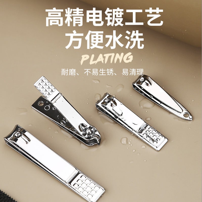 Factory Electroplating Process Repair Daily Care Set Household Nail Clippers Manicure Tools Gift Set Manicure Gift Box - Image 4