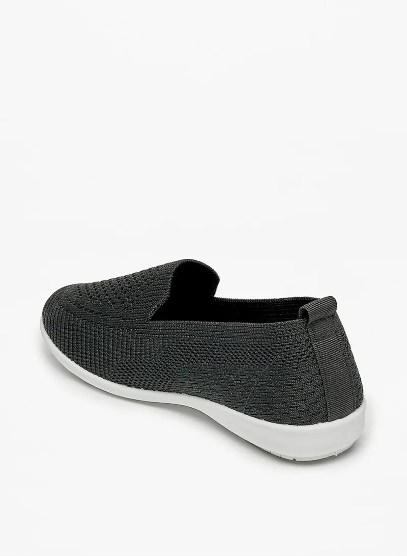 Flora Bella By Shoexpress Womens Textured Slip On Casual Sneakers By Shoexpress
