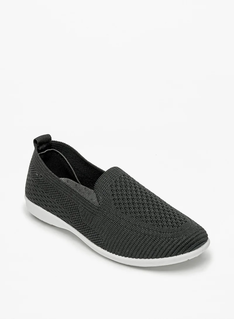 Flora Bella By Shoexpress Womens Textured Slip On Casual Sneakers By Shoexpress