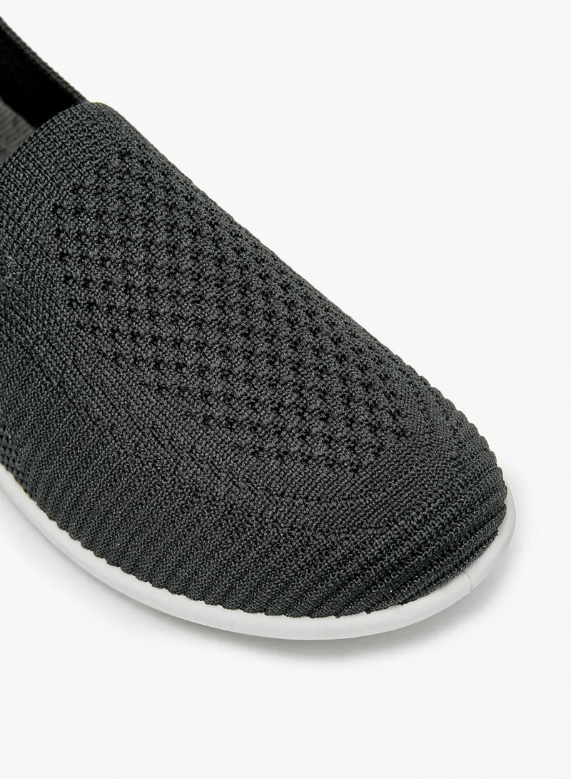 Flora Bella By Shoexpress Womens Textured Slip On Casual Sneakers By Shoexpress