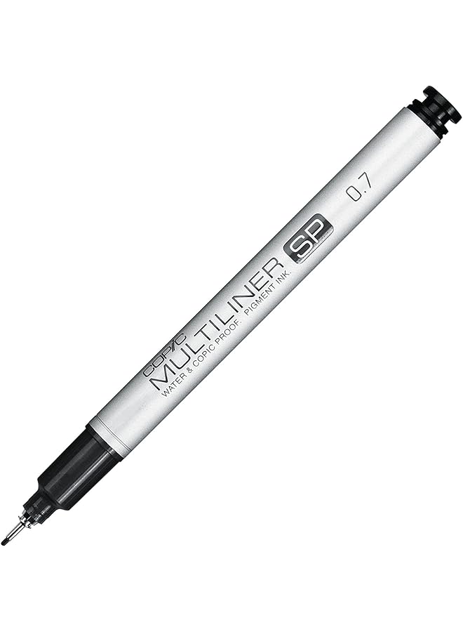 COPIC Multiliner Pen Size 0.7 Black  - Image 1