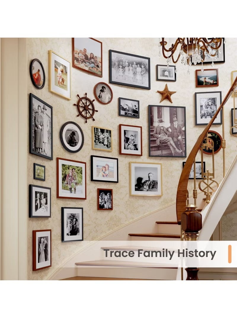 16-inch photo frame wall gallery, set of 4, to display pictures - Image 4