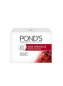 Pond's Age Miracle Day Cream 50 G Spf 18 Pa++ Anti Aging Light Face Moisturizer To Reduce Lines & Wrinkles With Retinolc Vitamin E & Niacinamide  - Image 2
