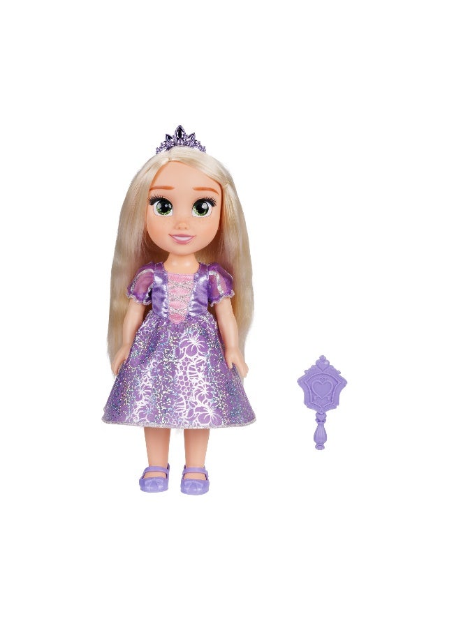 Disney Princess Rapunzel Core Doll Glass Eyes 15-Inches | Fashion Doll | Collectible Doll | Pretend Play | Dress Up | Gift for Kids - Image 3