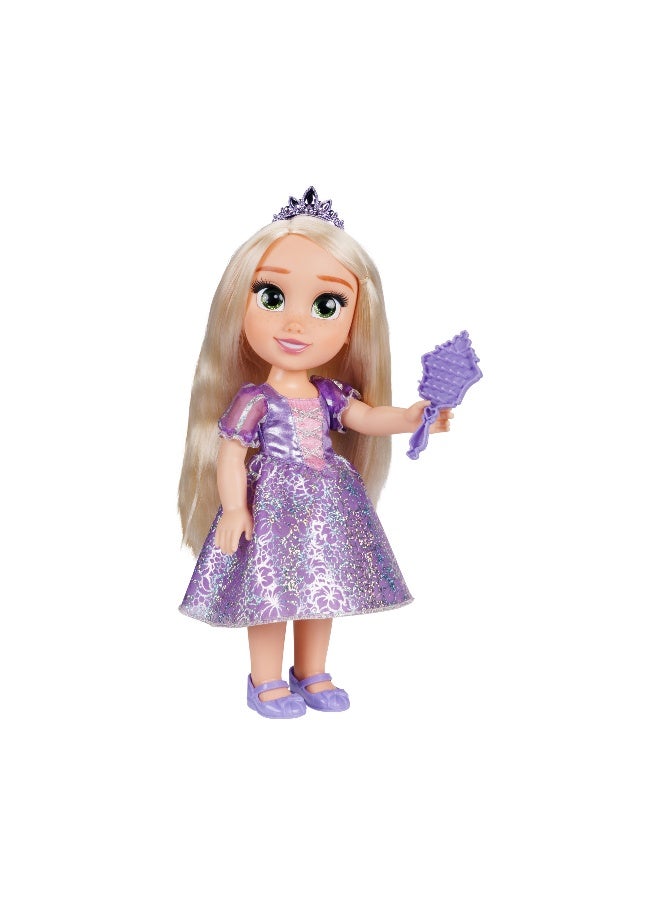 Disney Princess Rapunzel Core Doll Glass Eyes 15-Inches | Fashion Doll | Collectible Doll | Pretend Play | Dress Up | Gift for Kids - Image 5