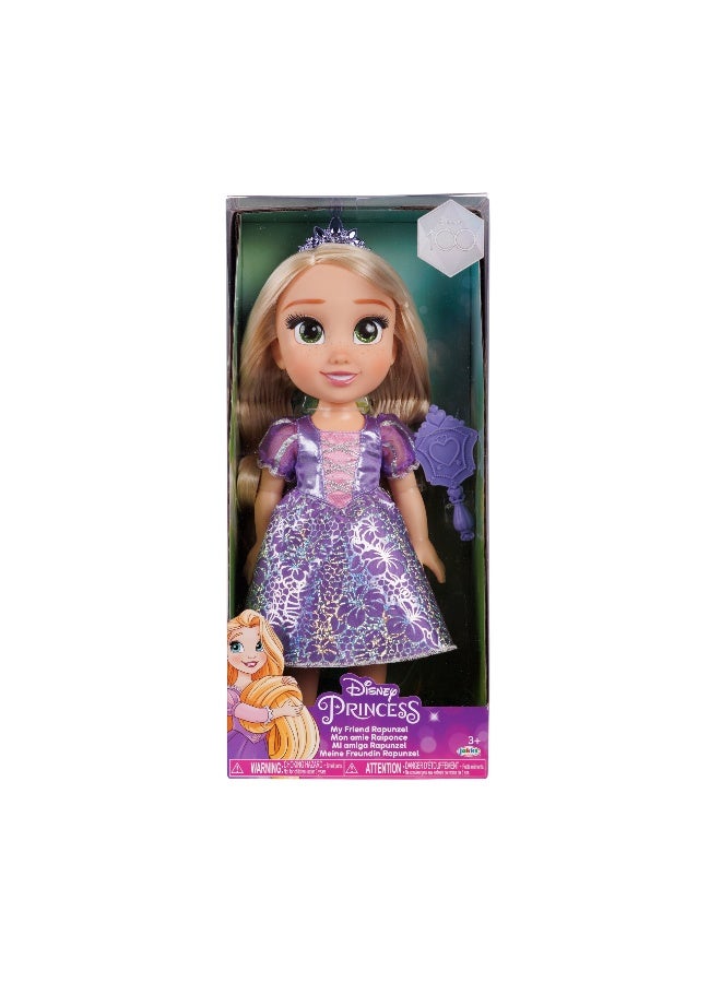 Disney Princess Rapunzel Core Doll Glass Eyes 15-Inches | Fashion Doll | Collectible Doll | Pretend Play | Dress Up | Gift for Kids - Image 4