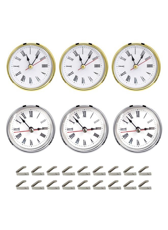 SHOSKY 6pcs Clock Parts for Clock Resin Mold,Clock Pieces for Clock Epoxy Casting Resin Mold - Image 1