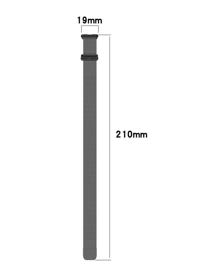 حَبْل تِك سوار معصم مغناطيسي معدني من الفولاذ المقاوم للصدأ لساعة هواوي باند 8/9/10 الذكية - Image 5