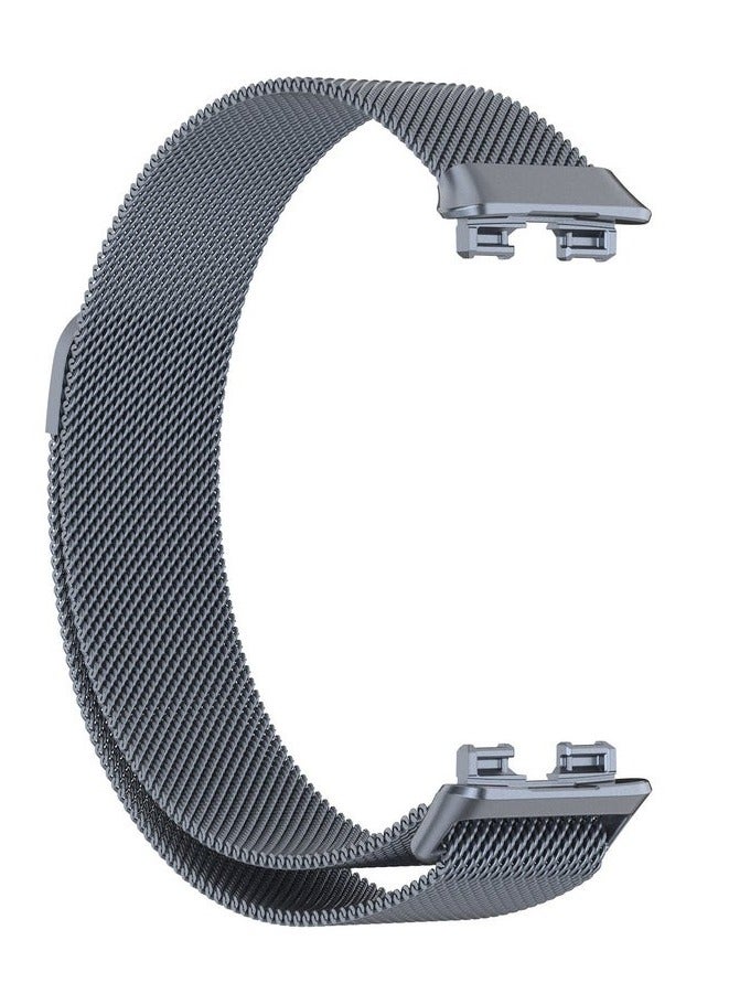 حَبْل تِك سوار معصم مغناطيسي معدني من الفولاذ المقاوم للصدأ لساعة هواوي باند 8/9/10 الذكية - Image 2