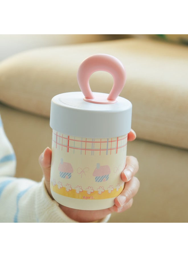 April Eco-friendly 316 Stainless Steel Insulated Cute Water Bottle Birthday New Year Gift - Image 1