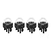 Akozon Akozon Primer Bulb, 4pcs Primer Bulb Chainsaw Primer Bulb Chainsaw Replacement Parts Primer Bulb for Chainsaw Trimmers  - Image 2