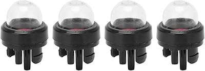 Akozon Akozon Primer Bulb, 4pcs Primer Bulb Chainsaw Primer Bulb Chainsaw Replacement Parts Primer Bulb for Chainsaw Trimmers  - Image 1