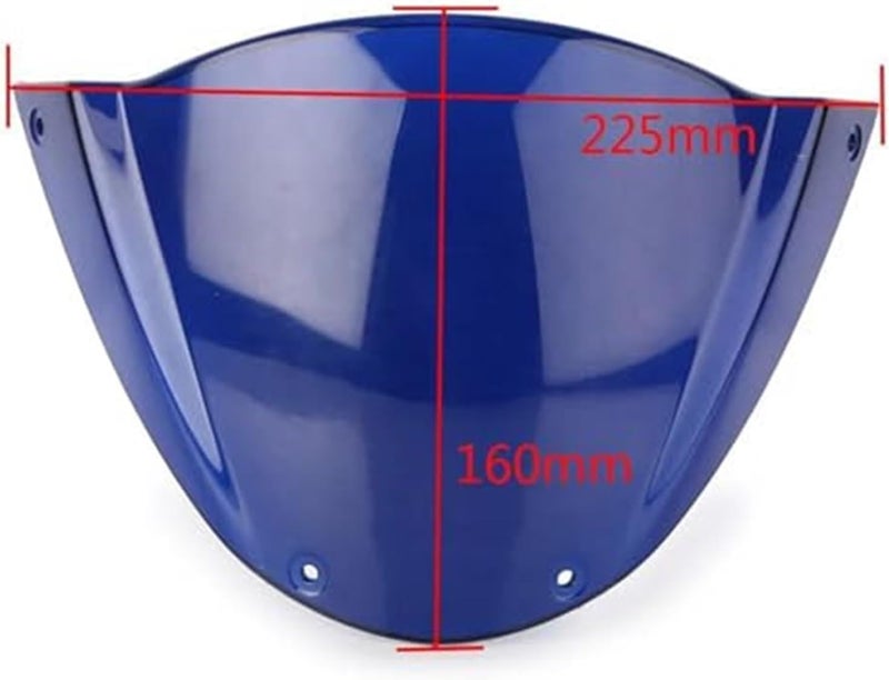 DEMULAX Motorcycle Windshield Deflector - Image 5