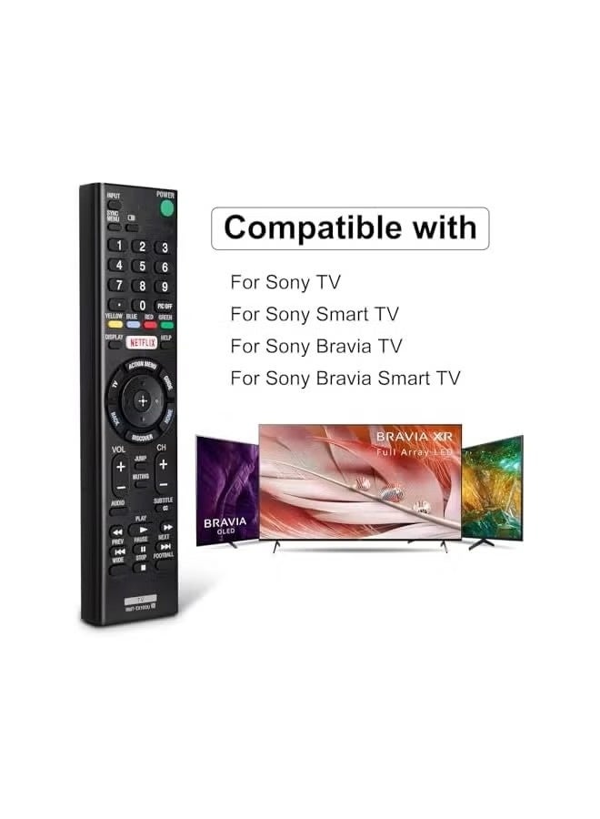 Universal Remote for Sony-TV-Remote-Control, Replacement for All Sony bravia Smart LCD LED HD TV Remote, with Netflix Buttons - Image 5