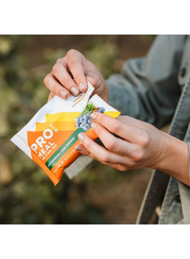 برو بار بروبار - بار وجبة، توت بري وخضراوات، غير معدل وراثيًا، خالٍ من الغلوتين، صحي، نباتي، مكونات غذائية كاملة، طاقة طبيعية (12 قطعة) - Image 3