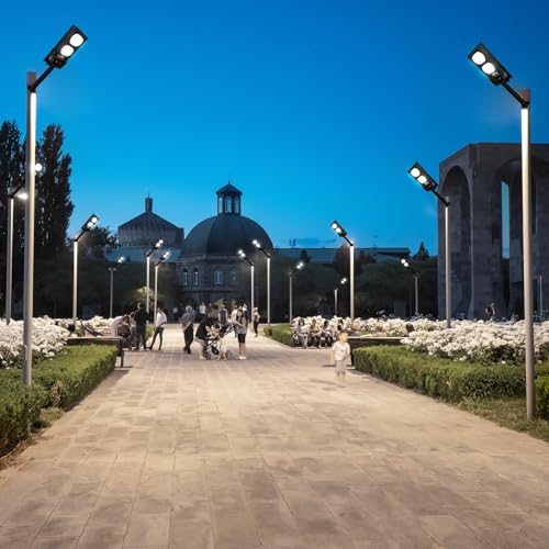 Epyz Solar Light Outdoor 108 Bright White LEDs Light 1 Lighting Modes, Adjustable Solar Panel. Wired Security Solar Powered Lights for Outside Yard [ Cold White Light, Pack of 1 ] - Image 4