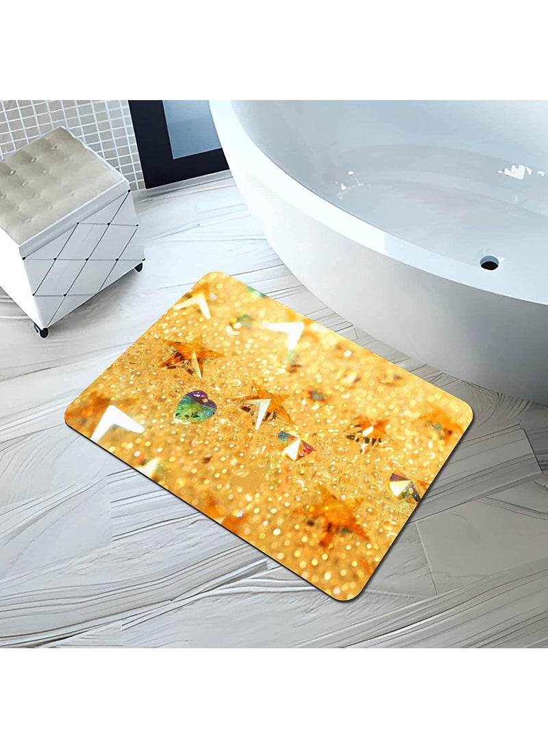 general 45*70cm Household Bathroom Kitchen Thickened Non Slip Quick Drying Mat - Image 1