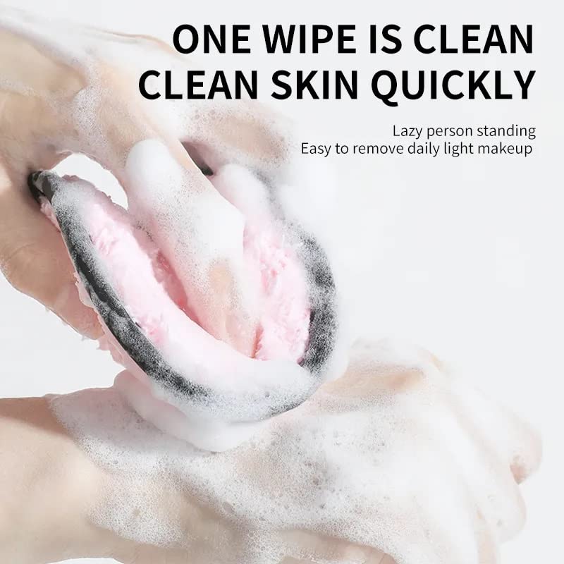 Giffy® Microfiber Reusable Makeup Remover Pads Washable Makeup Removal Cloth Towel for Mascara, Eye Shadow, Foundation, Eyeliner, Lipstick, Chemical Free for Facial Cleansing, 1 Pcs (1) - Image 3