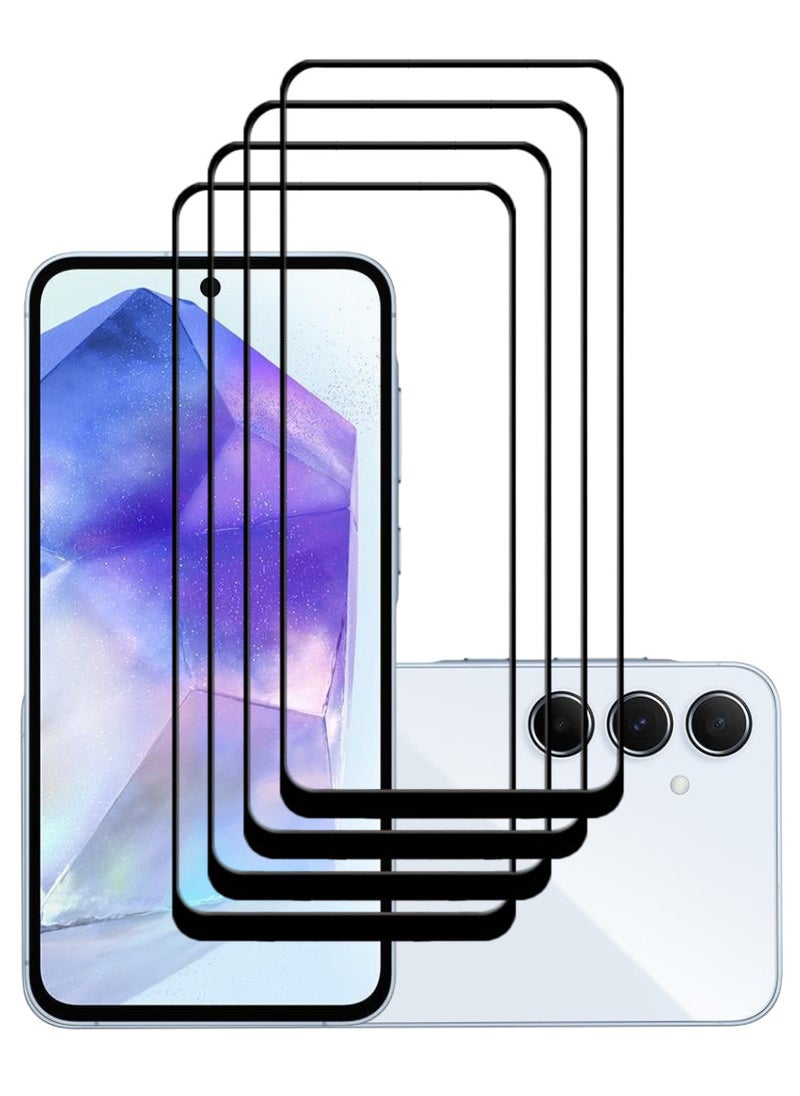 أكاليكس 4 قطع، حماية شاشة، لهاتف سامسونج جالاكسي A55، جودة ممتازة. - Image 1