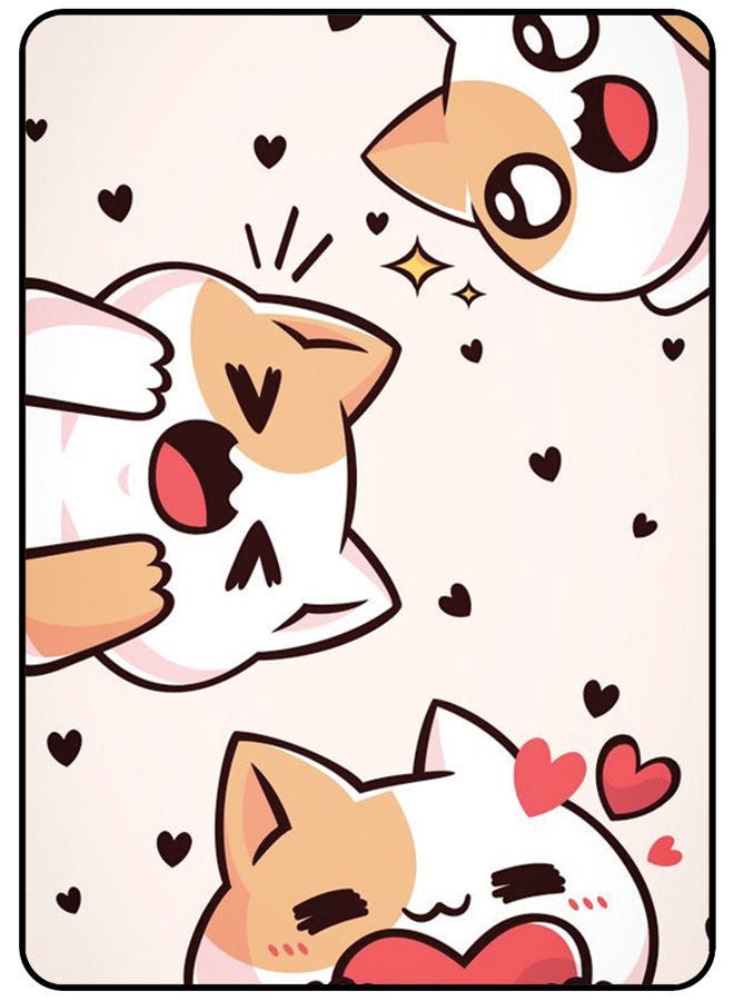 AMINA ALSHEBLI Protective Case Cover For Samsung Galaxy Tab S8 Ultra 14.6 Inch Cat Love - Image 1