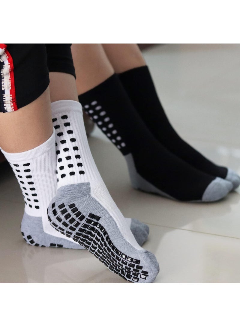 Sweet seven 3 Pairs Anti-Slip Hospital Socks with Grips for Adults - Non-Skid Slipper Socks for Men and Women - Image 5