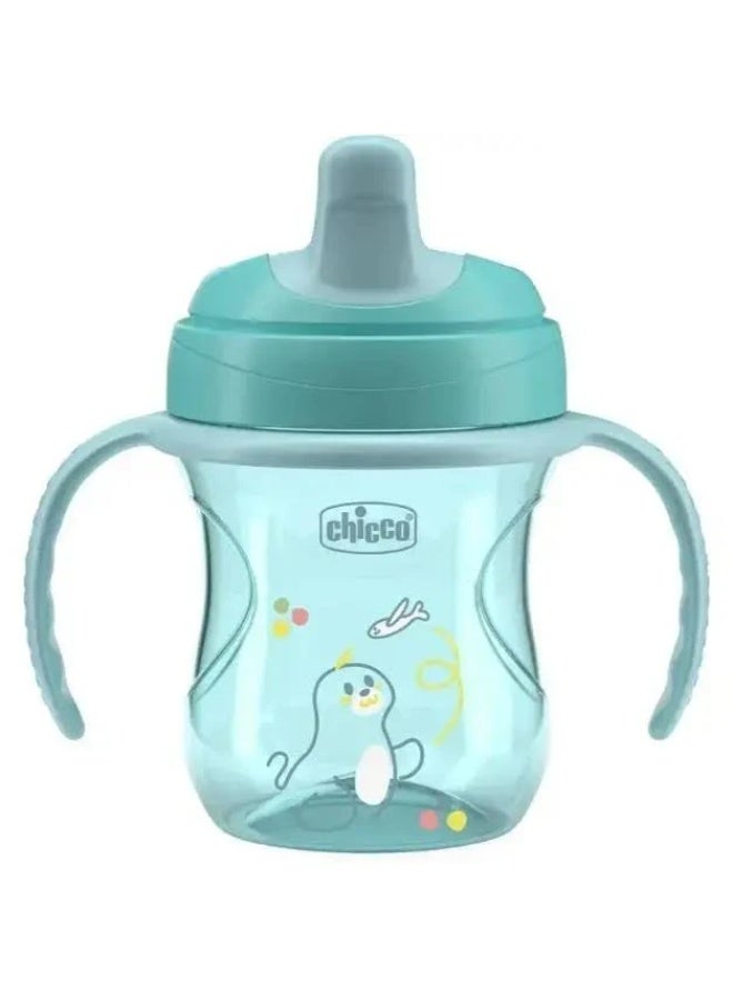 Chicco Mix & Match Training Cup 6m+ Blue 200ml - Image 1