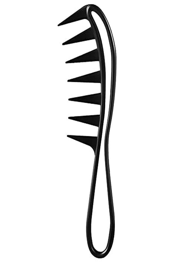 Calitate24 1Pcs Wide Tooth Detangling Comb Shower Flexible Comb Wide Spacing Teeth Comb Anti-Static Detangling Shampoo Comb for Long, Thick, Curly, Wet, Dry and Most Hair Types - Image 1