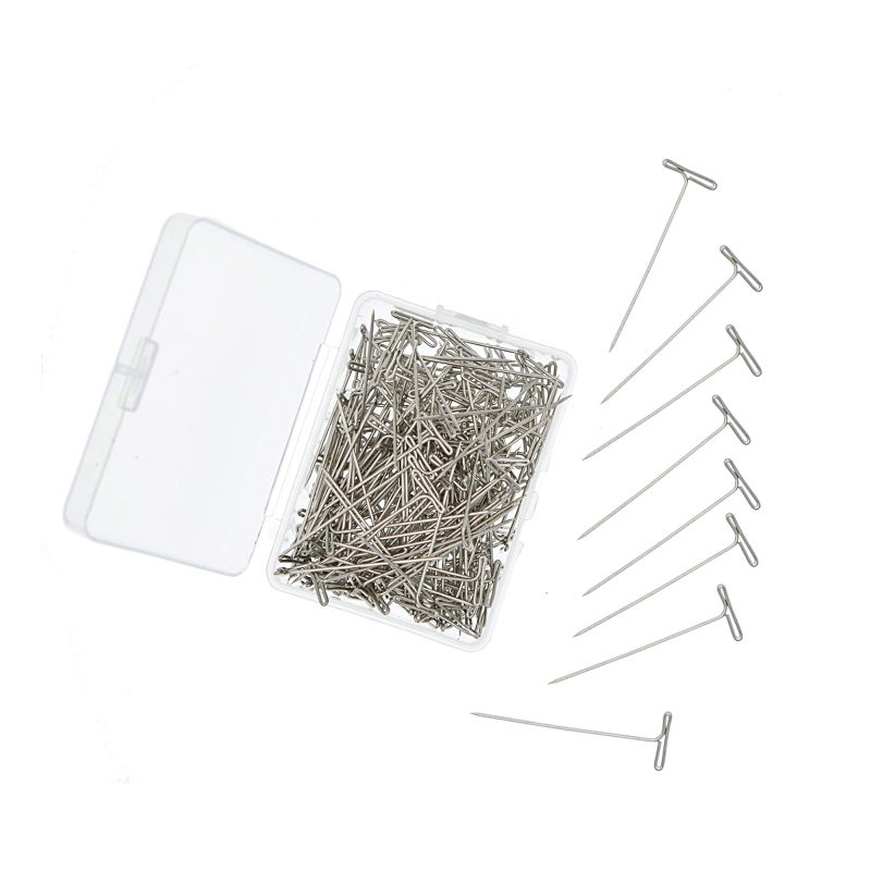 YOKIND 200 Pieces Stainless Steel T-Pins, 38mm/1.5inch - Image 1