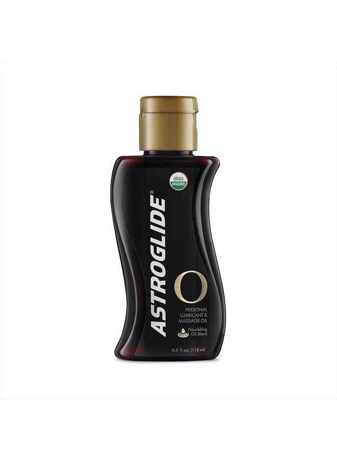 ASTROGLIDE O Organic, Essential Oil Based Personal Lubricant and Massage Oil, 4 oz.  - Image 2