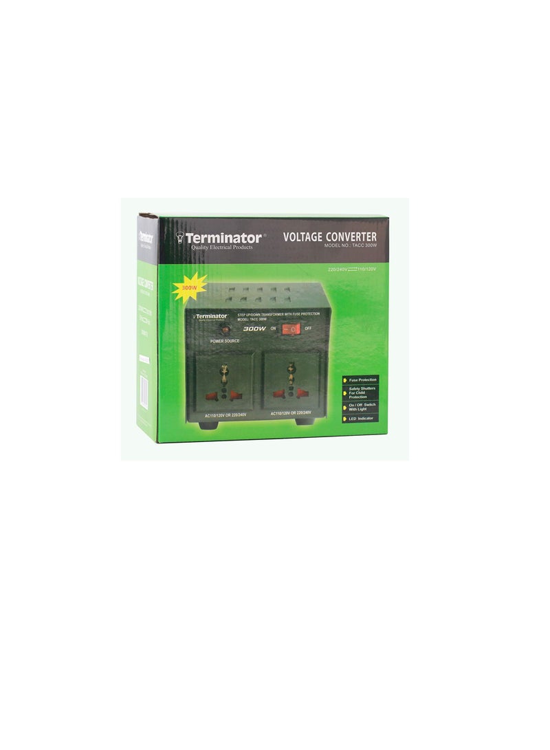 Terminator AC to AC Dual Voltage converter - TACC 300W - Image 3