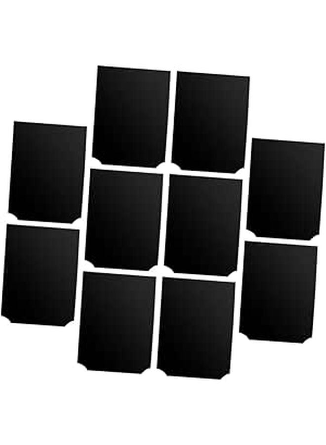 10 Pack Plastic Price Tag Holders for Baskets and Bins Reusable Easy Wipe Pantry Supermarket Organization - Image 1