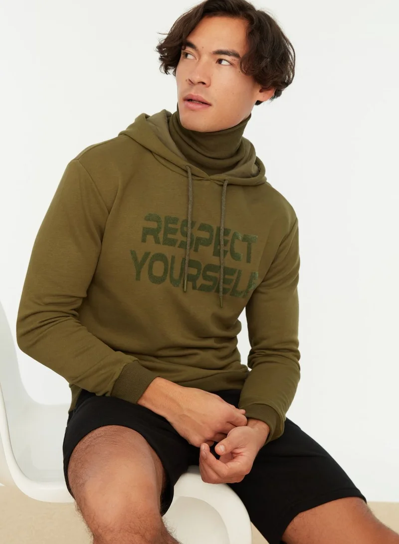 trendyol Respect Yourself Hoodie