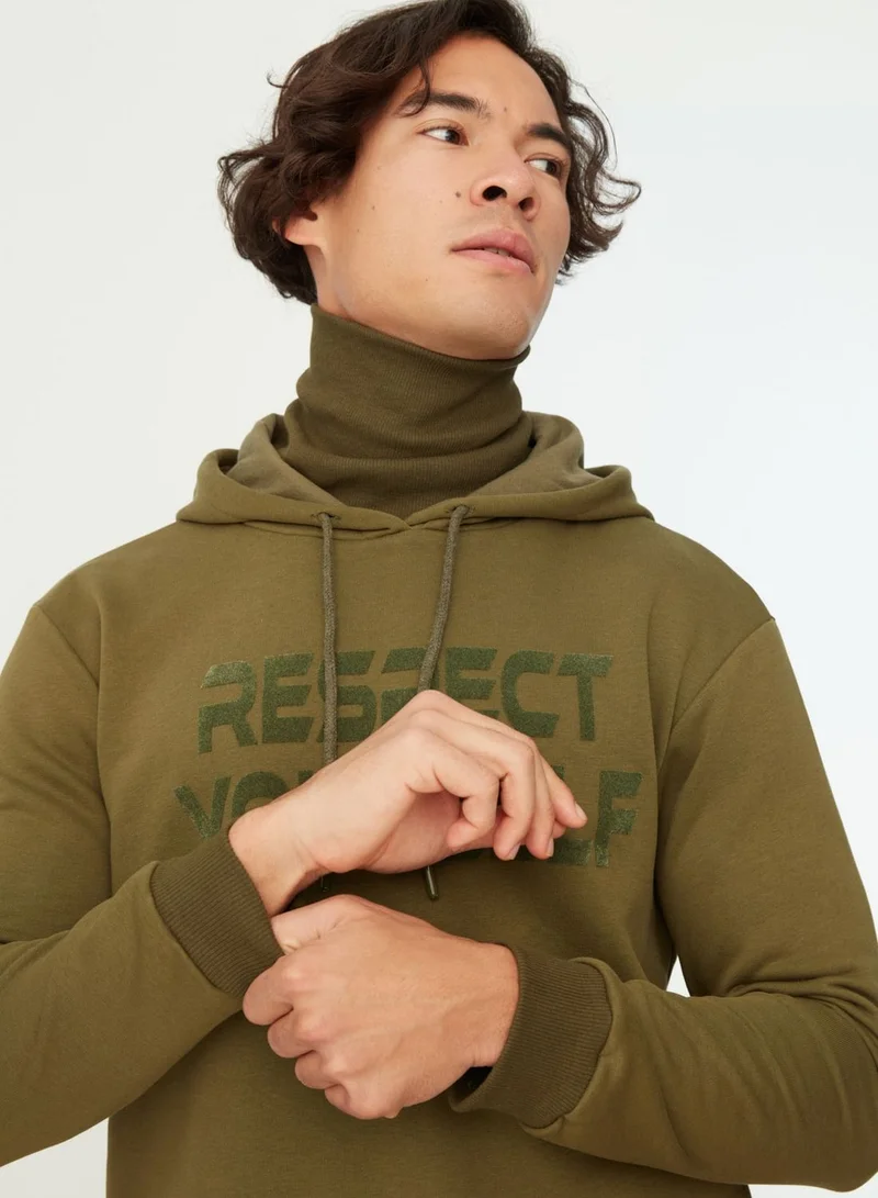 trendyol Respect Yourself Hoodie
