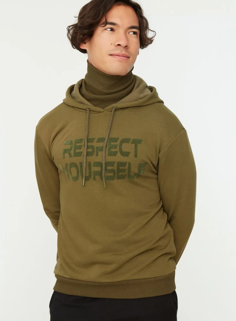 trendyol Respect Yourself Hoodie