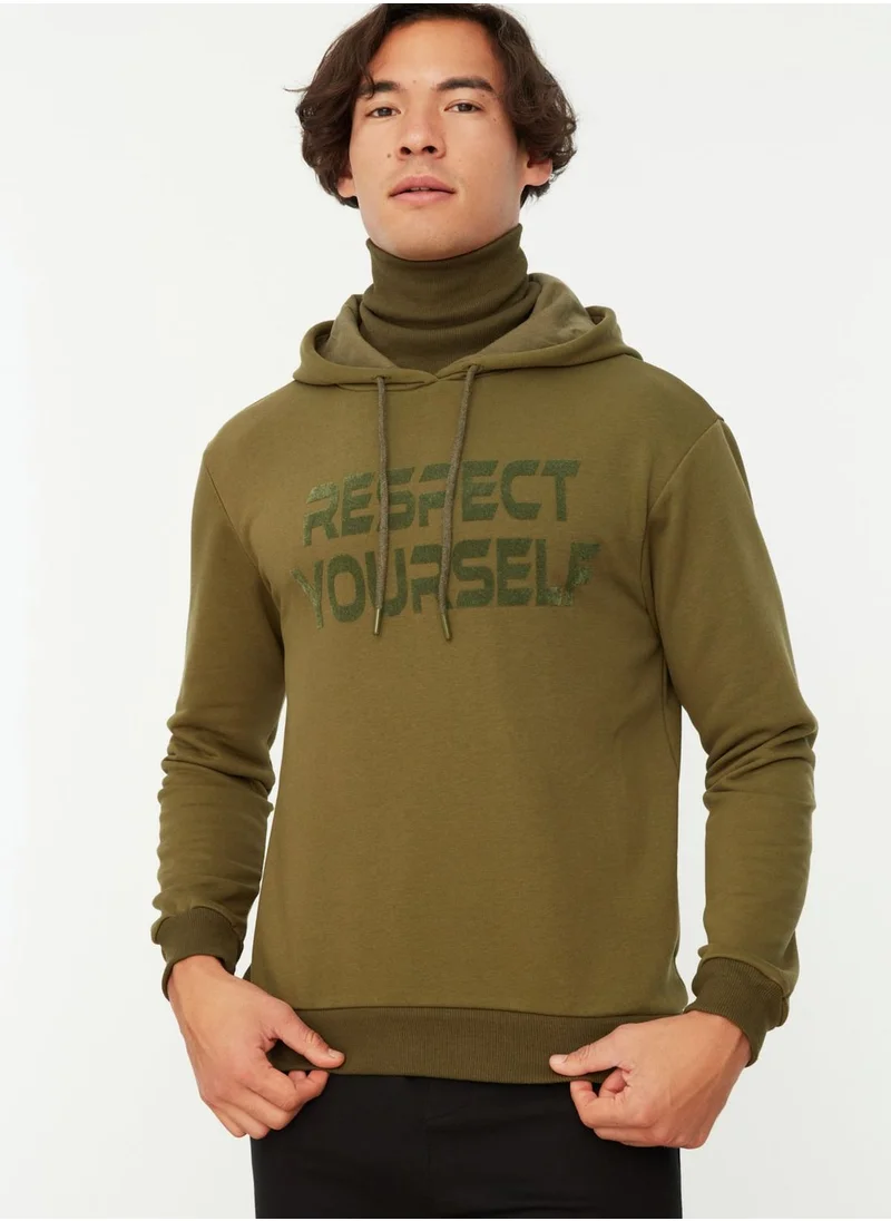 trendyol Respect Yourself Hoodie