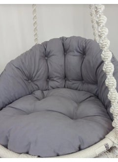 Gray Macrame Swing Cushion Gray Single Modern Modern No Warranty 65X70 Fabric - pzsku/Z7AA802E94061AD202DFCZ/45/_/1732321079/19ebb570-84c0-4a60-9b00-cd6b140545d2